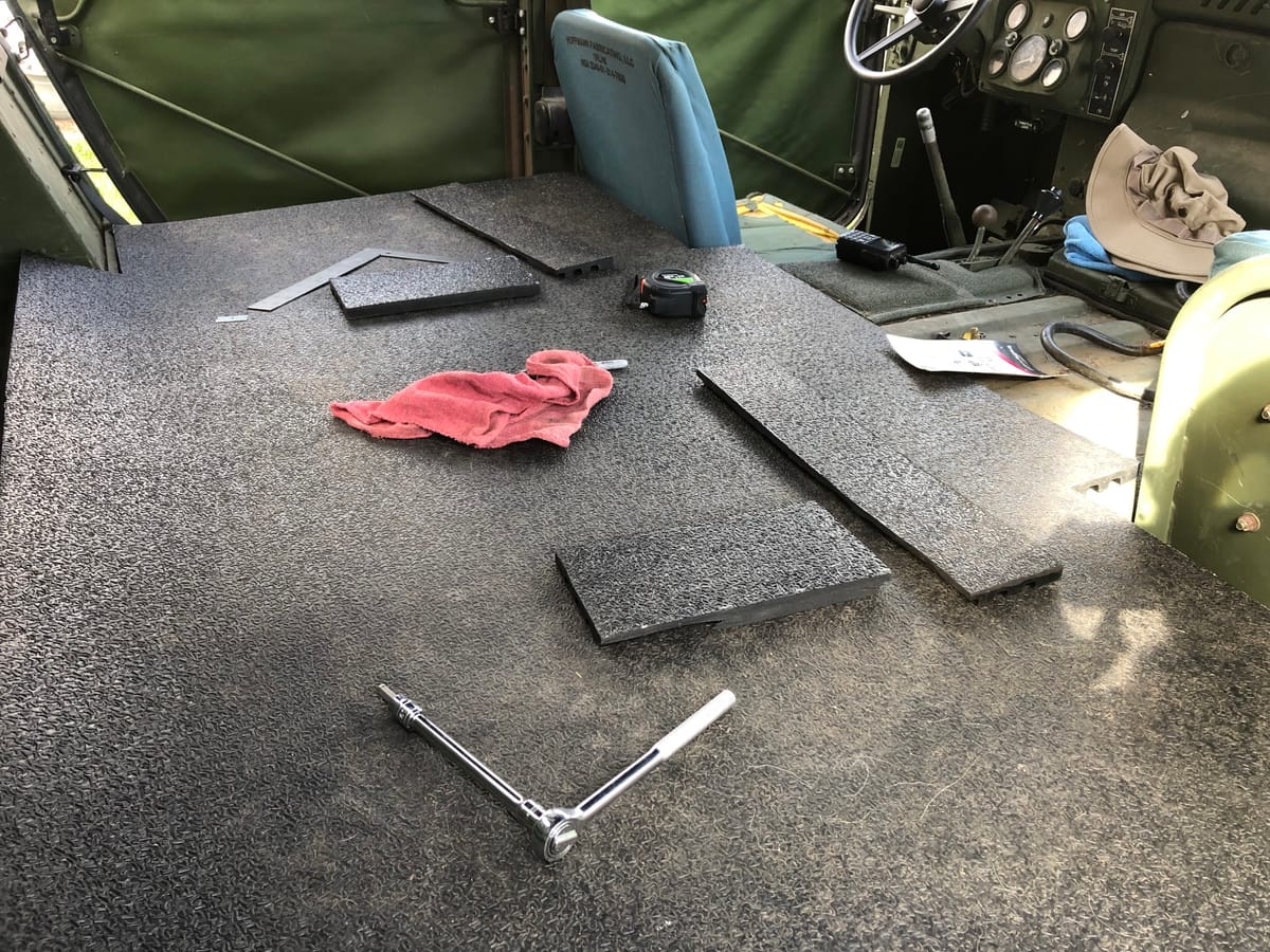Humvee Floor Mats